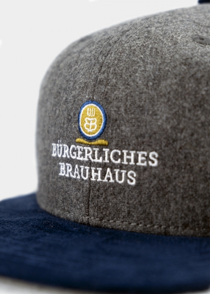 "Bürgerliches Brauhaus Ingolstadt" - grau (Snapback)